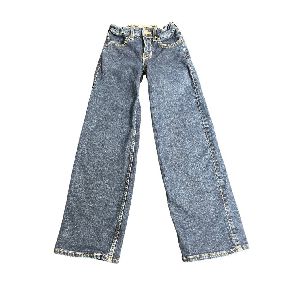 Abercrombie Kids High Rise Wide Leg Jeans Size 7/8